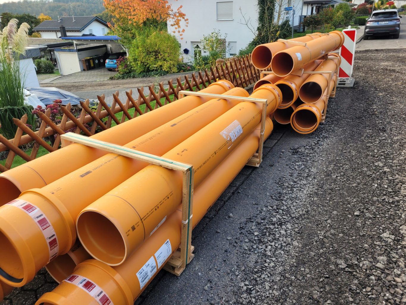 Hübingen | Rohrmaterial